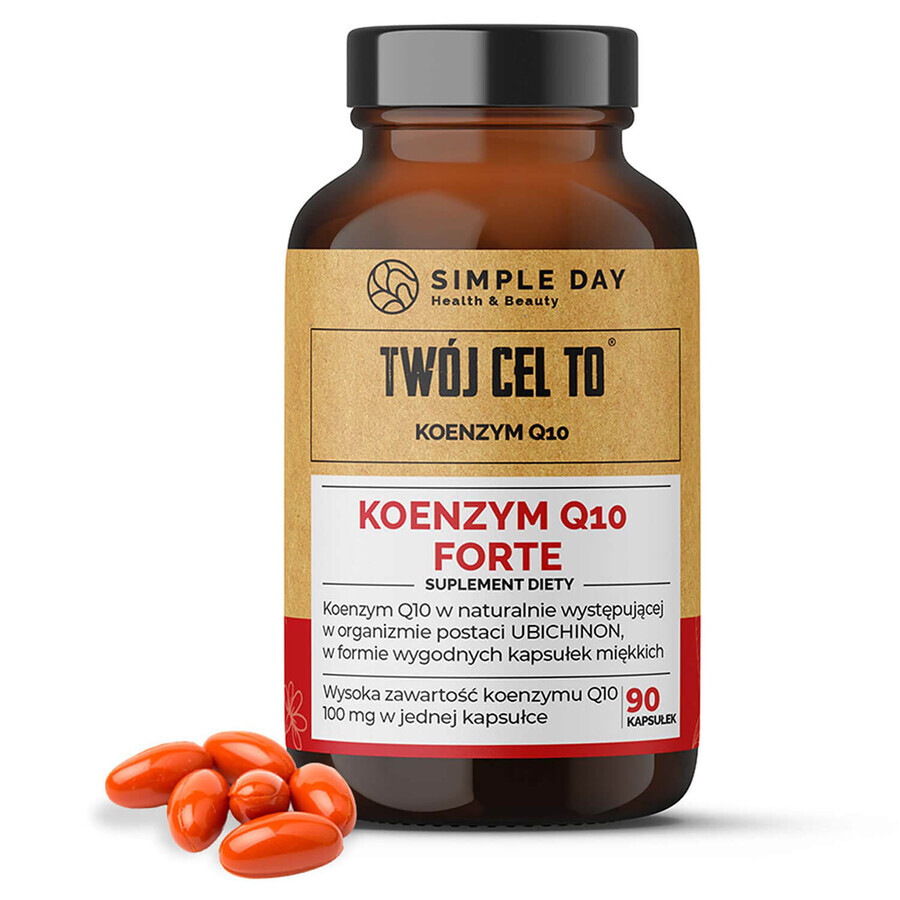 Simple Day Coenzima Q10 Forte, 90 compresse
