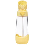 B.Box, botella de agua con pajita, tritan, bidón infantil, Lemon Twist, a partir de 3 años, 600 ml B.Box, botella de agua con pajita, tritan, bidón infantil, Lemon Twist, a partir de 3 años, 600 ml