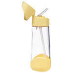 B.Box, botella de agua con pajita, tritan, bidón infantil, Lemon Twist, a partir de 3 años, 600 ml B.Box, botella de agua con pajita, tritan, bidón infantil, Lemon Twist, a partir de 3 años, 600 ml