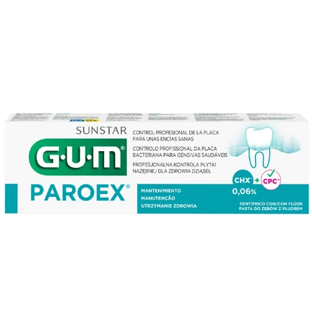 GUM PAROEX 0.06%, tandpasta, dagelijkse verzorging, 75 ml