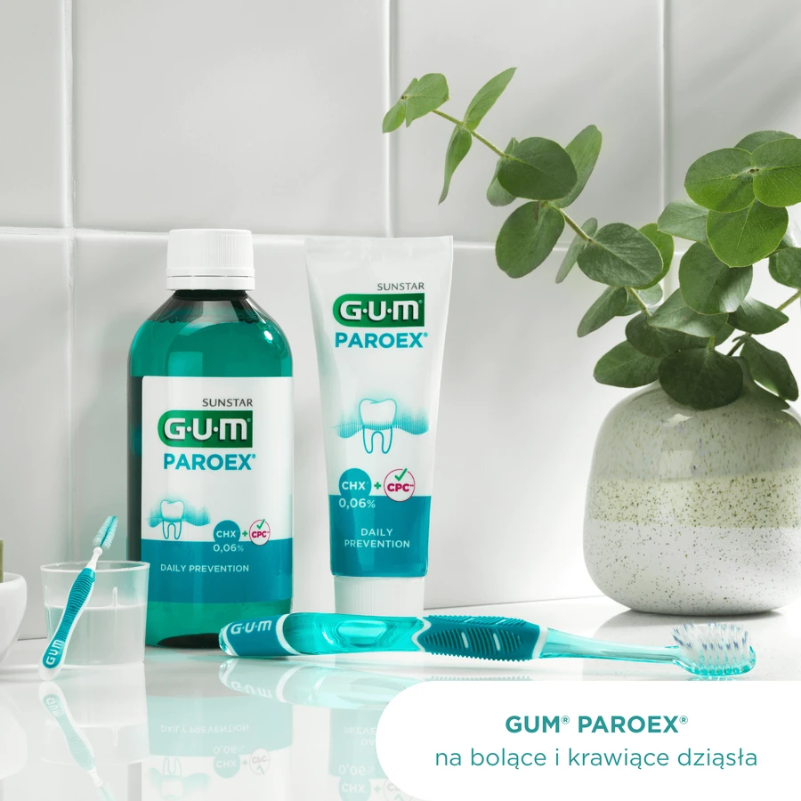 GUM PAROEX 0.06%, tandpasta, dagelijkse verzorging, 75 ml