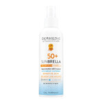 Dermedic Sunbrella Baby, protective milk spray for children over 6 months, SPF 50+, 150 ml + free bag