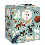 CzuCzu Puzzlove Perros, puzzle para niños, a partir de 3 años, 40 elementos CzuCzu Puzzlove Perros, puzzle para niños, a partir de 3 años, 40 elementos