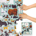 CzuCzu Puzzlove Perros, puzzle para niños, a partir de 3 años, 40 elementos CzuCzu Puzzlove Perros, puzzle para niños, a partir de 3 años, 40 elementos