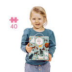 CzuCzu Puzzlove Perros, puzzle para niños, a partir de 3 años, 40 elementos CzuCzu Puzzlove Perros, puzzle para niños, a partir de 3 años, 40 elementos