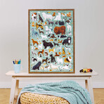 CzuCzu Puzzlove Perros, puzzle para niños, a partir de 3 años, 40 elementos CzuCzu Puzzlove Perros, puzzle para niños, a partir de 3 años, 40 elementos