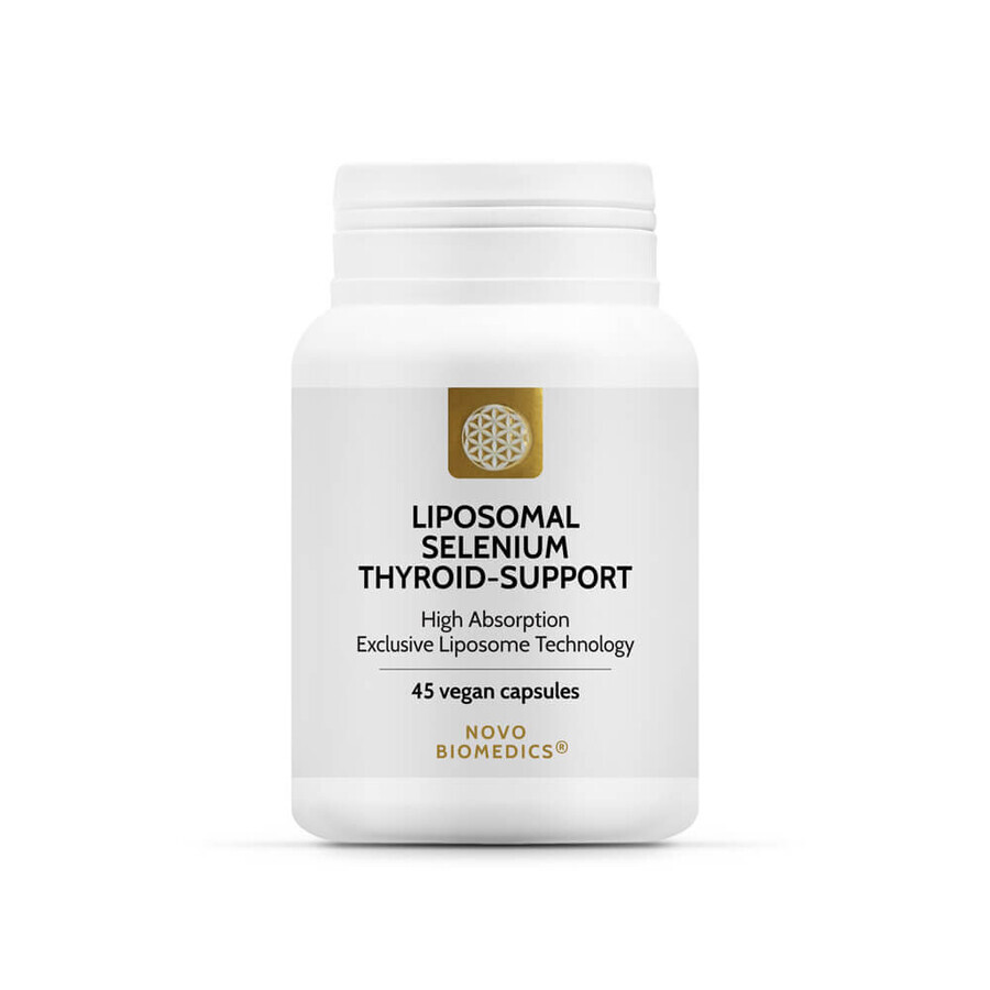 Liposomal Selenium Thyroid-Support, 45 capsules, Novo Biomedics