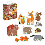 CzuCzu Animals in the forest, progressive puzzle for children, from 2 years old, 33 elements CzuCzu Animals in the forest, progressive puzzle for children, from 2 years old, 33 elements