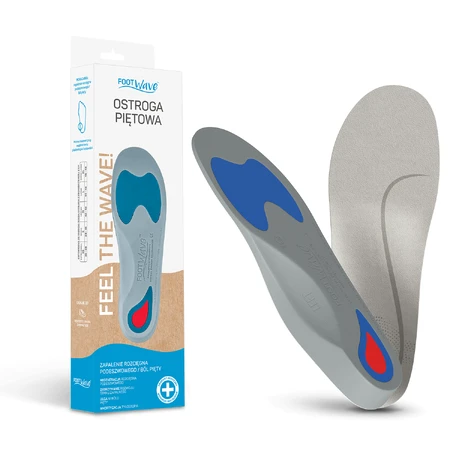 FootWave Heel Spur, plantillas ortopédicas, Mediana, 42-43, 1 par