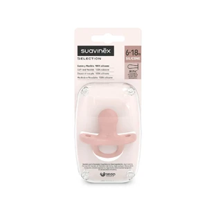 Siliconen fopspeen SX Pro Colour Essence, 6-18 maanden, Nude, Suavinex