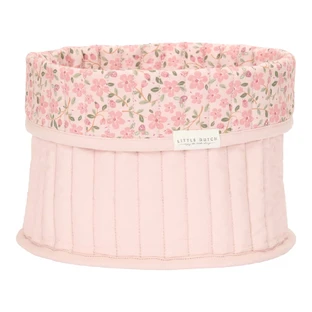 Quilted storage basket, 20 cm, Fairy Floral, Little Dutch