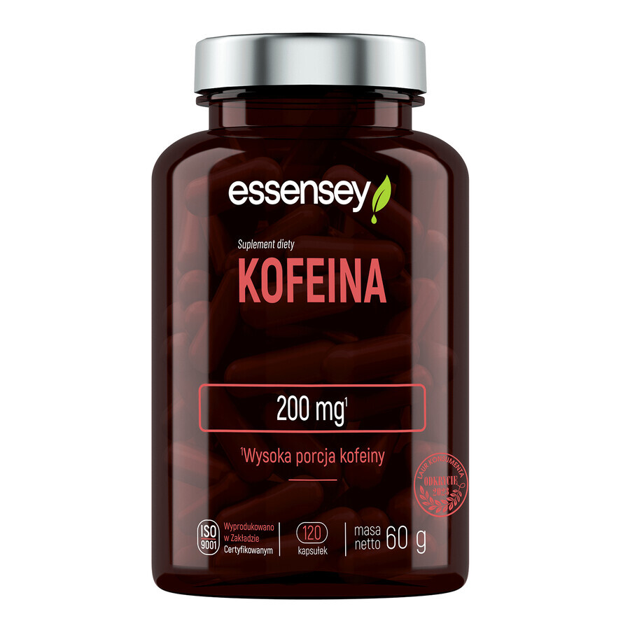 Essensey Caffeine, 120 capsules