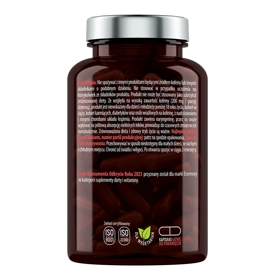 Essensey Caffeine, 120 capsules