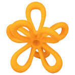 Dumel GiliGums, teether calmant, Floare, portocaliu, de la 3 luni, 1 buc Dumel GiliGums, teether calmant, Floare, portocaliu, de la 3 luni, 1 buc