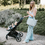 BabyOno, borsa per carrozzina, Carmen, grigio