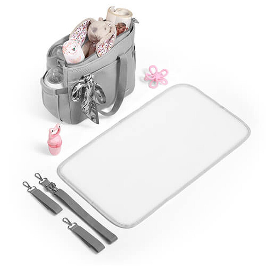 BabyOno, borsa per carrozzina, Carmen, grigio