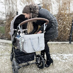 BabyOno, borsa per carrozzina, Carmen, grigio