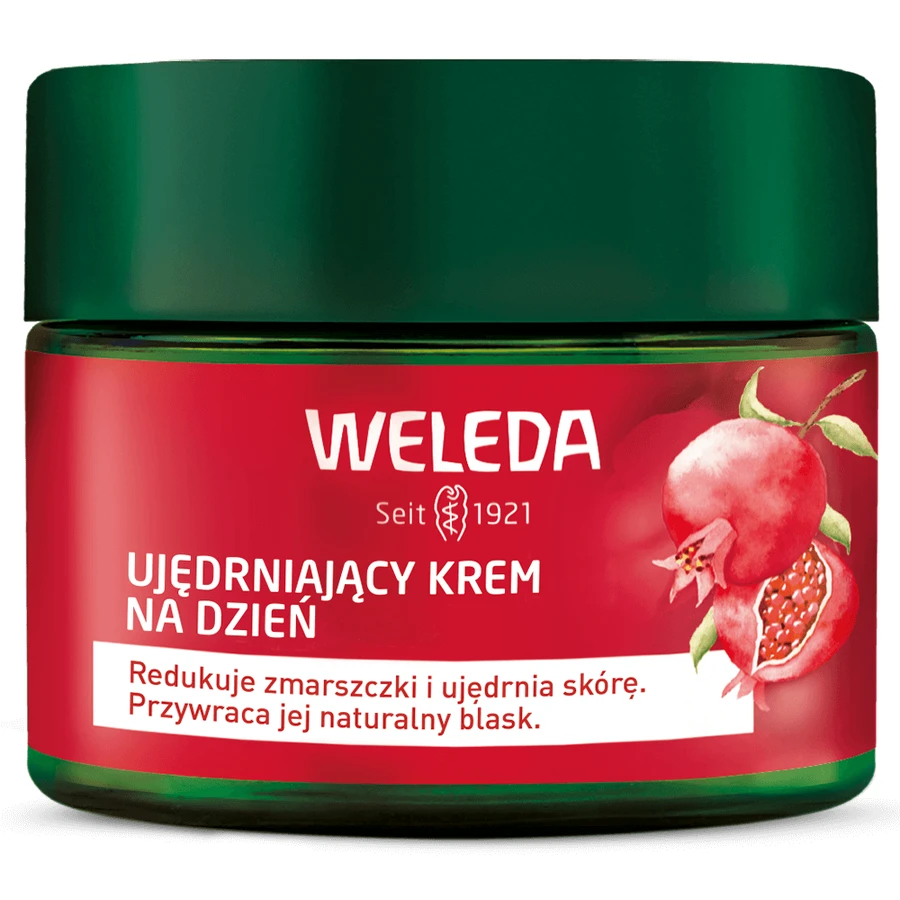 Weleda, Straffende Creme mit Granatapfel und Maca-Peptiden, Tagescreme, 40 ml
