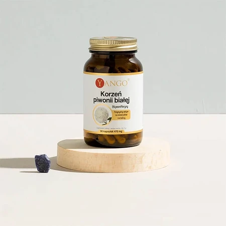 Yango Raíz de peonía blanca 5% peoniflorina, 90 cápsulas