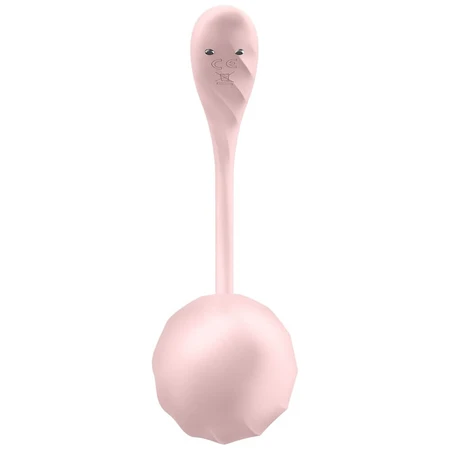 Satisfyer Ribbed Petal, Vibrator für Paare, rosa, 1 Stück