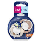 Lovi Prime, manechin, silicon, dinamic, Ivory Glow/Blush Glow, 34/437, 6-18 luni, 2 bucăți Lovi Prime, manechin, silicon, dinamic, Ivory Glow/Blush Glow, 34/437, 6-18 luni, 2 bucăți