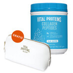 Vital Proteins Péptidos de Colágeno, sabor neutro, 567 g + neceser de regalo