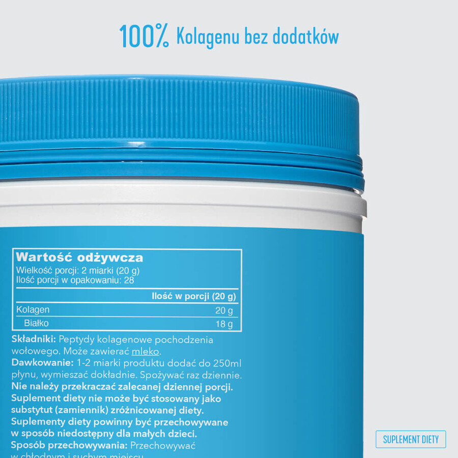 Vital Proteins Péptidos de Colágeno, sabor neutro, 567 g + neceser de regalo