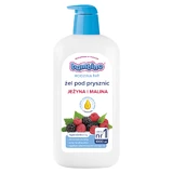 Bambino Family, shower gel, blackberry and raspberry, 1l