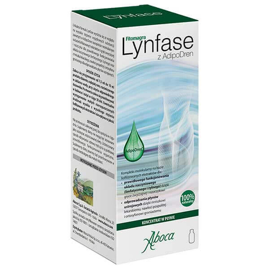 Phytomagra Lynfase met AdipoDren, vloeibaar concentraat, 180 g