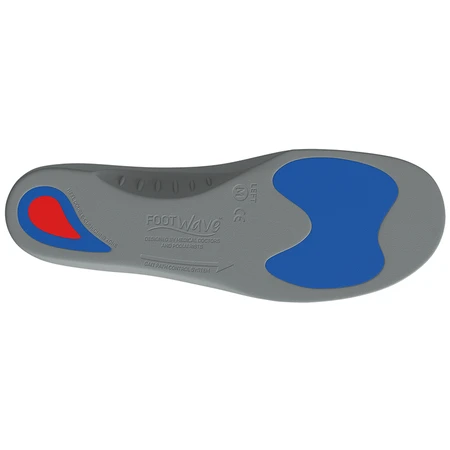 FootWave Pies planos, plantillas ortopédicas, Mediana, 42-43, 1 par