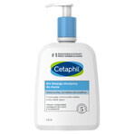 Cetaphil EM, micellar emulsion for washing sensitive skin, for the whole family, 500 ml + face moisturizer with hyaluronic acid, night cream, 48 ml free of charge