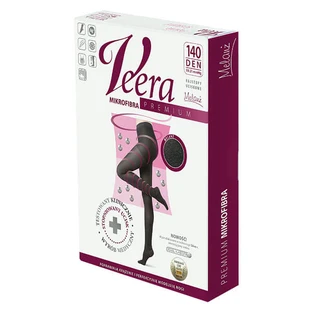 Veera Premium, Collant de compression en microfibre, 140 den, taille 2, melange