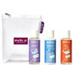 Mini U Reisset, reiscosmeticaset voor kinderen, met make-up tasje, 3 x 100 ml