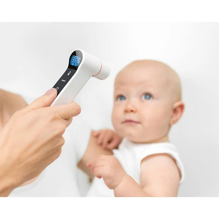 Meriden TM-19, non-contact infrared thermometer for forehead and ear