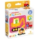CzuCzu I am putting together Vehicles, Puzzle für Kinder ab 2 Jahren, 20 Elemente