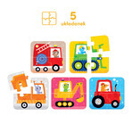 CzuCzu I puzzle Vehicles, puzzle for children, from 2 years old, 20 elements CzuCzu I puzzle Vehicles, puzzle for children, from 2 years old, 20 elements