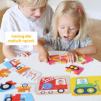 CzuCzu I puzzle Vehicles, puzzle for children, from 2 years old, 20 elements CzuCzu I puzzle Vehicles, puzzle for children, from 2 years old, 20 elements