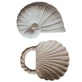 Natruba, Beißringe aus Naturkautschuk, Muscheln, ab Geburt, 2 Stück