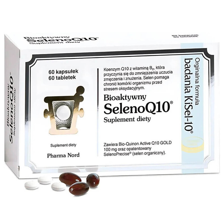 Pharma Nord Bioactive SelenoQ10, 60 comprimés + 60 gélules