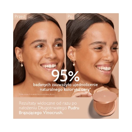 Caudalie Vinocrush, polvos bronceadores de larga duración, 8,5 g