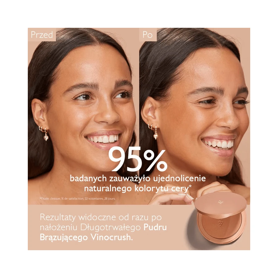 Caudalie Vinocrush, polvos bronceadores de larga duración, 8,5 g