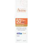 Avene Sun, protezione solare molto alta, fluido antietà, SPF 50+, 40 ml + acqua termale per viso e corpo, 50 ml in omaggio