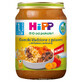 Plato HiPP Junior Bio, capas de fideos con estofado de ternera tierna, despu&#233;s de 1 a&#241;o, 250 g