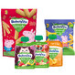 BoboVita mousse en tubo, 3 x 80 g + patatas fritas, 20 g + galletas, 150 g