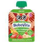 BoboVita mousse en tubo, 3 x 80 g + patatas fritas, 20 g + galletas, 150 g