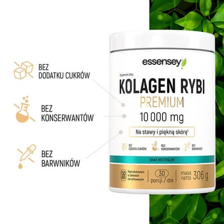 Essensey Premium Fish Collagen 10000 mg, neutral, 306 g