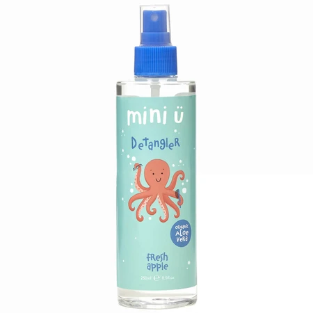 Mini U, spray desenredante natural para niños, con aloe vera ecológico, 250 ml