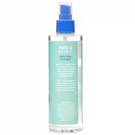 Mini U, spray desenredante natural para niños, con aloe vera ecológico, 250 ml