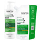 Set Vichy Dercos Anticaspa DS, champ&#250; anticaspa, cabello seco, 390 ml + recambio, 500 ml