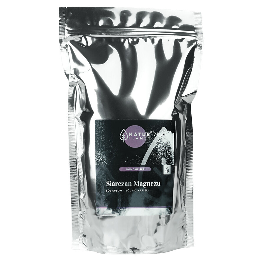 Natur Planet Sulfato de magnesio, sales de baño de Epsom, 5 kg